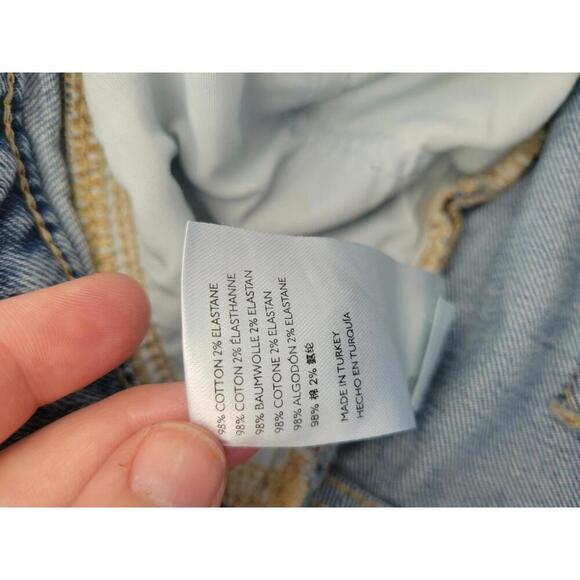 Pilcro & the Letterpress. Anthropologie. Size 31 blue high rise slim jeans - Picture 5 of 6